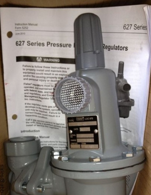 Fisher 627 Series Industrial Pressure Reducing Regulators Direct Operated