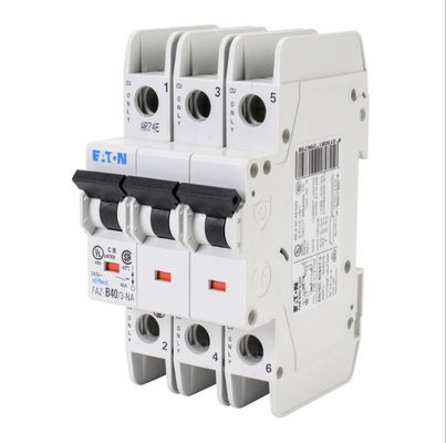 Eaton - Cutler Hammer FAZ-B40/3N FAZ UL 1077 SUPPLEMENTARY PROTECTOR 3P 40A B CURVE