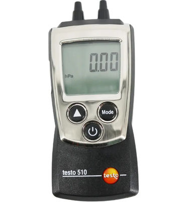 Testo510 Mini Differential Pressure Tester With Temperature and Air Density Compensated Difference Pressure Meter 0563 0510