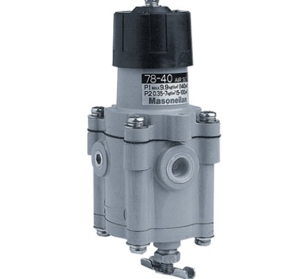 Masoneilan 78-40 Pneumatic Regulator with Air Filter 210 psi (15 Bar) Maximum OEM Customizable in Stock