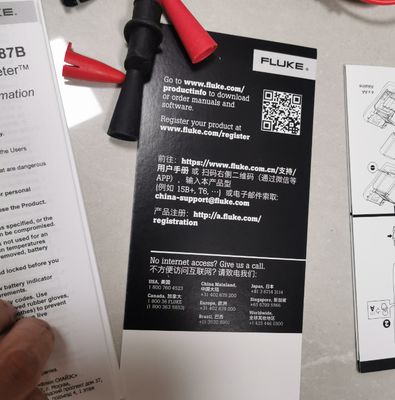 Fluke 789 Digital Process Meter 250 Ohm HART Resistor Tester for Voltage and Current Display Only