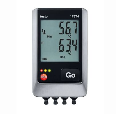 Testo 176T4 Four Channel Temperature Data Logger Testo176T4 Stock