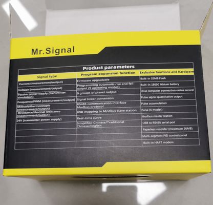 MR9271PRO Hart Signal Generator 4-20mA Thermocouple Calibrator Paperless Recorder Modbus