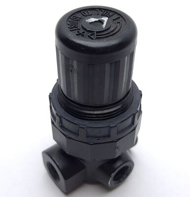 Norgren R07-100-RNKA Air Regulator with 1/8 PTF Port Size Knob Adjustment and 20 bar Maximum Inlet Pressure