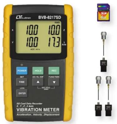 Original and Genuine Product Vibration Meter LUTRON BVB-8207SD