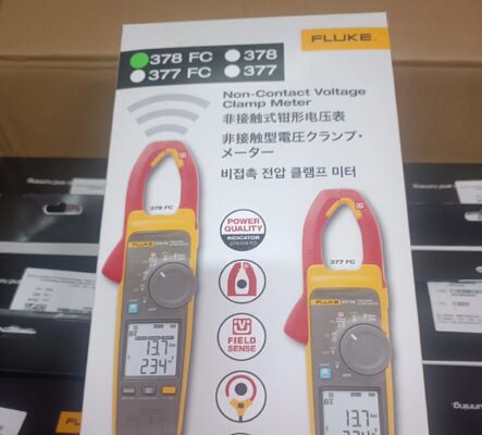 Fluke 378FC Non-Contact Voltage True-rms AC/DC Clamp Meter with iFlex Probe
