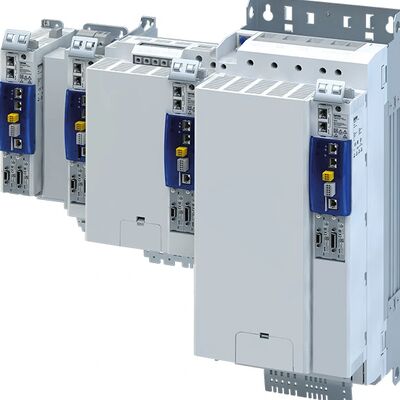 Lenze I95AE222F1AV10Z02R Cabinet Servo Inverter with 0.37 ... 110 kW Power Range, EtherCAT Communication, and Safe Inputs/Outputs