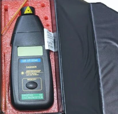 new RS PRO Tachometer 123-8773，Maximum Speed 19999rpm， Contact LCD 19999rpm