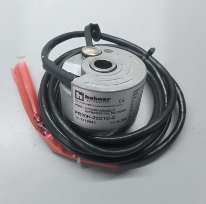 Hohner PR90H-22C1C-C Programmable Incremental Hollow Shaft Encoder with Ø 12 mm Shaft IP65 Protection and 6000 RPM
