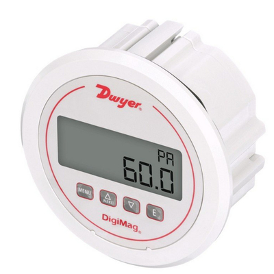 Original Dwyer 5mA 9-24 VDC Digital Pressure Gauge DM-1102