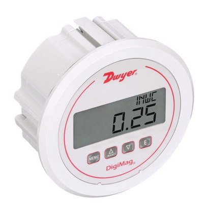 Original Dwyer 5mA 9-24 VDC Digital Pressure Gauge DM-1102