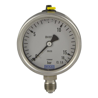 233.50  Stainless Steel Pressure Gauge 1Mpa Oil Shock Pressure Gauge