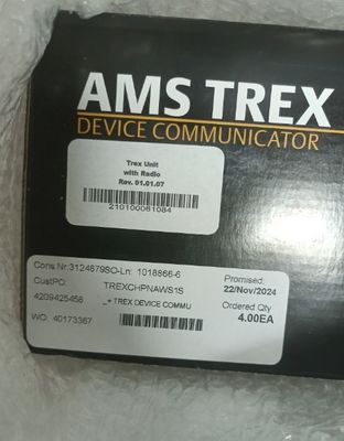 Emerson AMS Trex Communicator TREXCHPNAWS1 HART 475 Handheld Hart Device Communicator TREXLFPKLWS3S