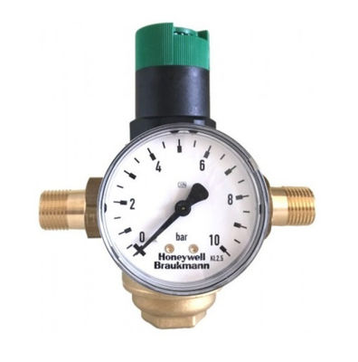 Honywell Resideo M07M-A10 Pressure Gauge With 0 To 10 Bar Range
