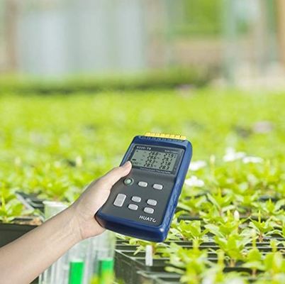 HUATO S220-T8 HVAC Oven Use 8 Channel Thermocouple Thermometer K-type Probe/oven Safe Thermometer