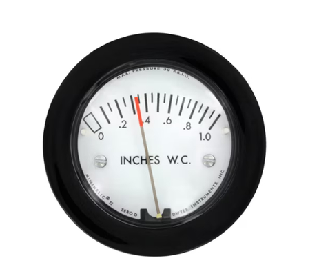 Δορυφόρος Dwyer 2-5000-500PA-NPT Σύνθετος χαμηλόδιαφορετικός μετρητής πίεσης