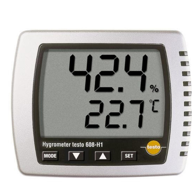 Νέο Γνήσιο Testo 608-H1 Ψηφιακό Θερμοϋγρόμετρο Μέτρησης Υγρασίας/Σημείου Δρόσου/Θερμοκρασίας, Πλεονέκτημα Τιμής