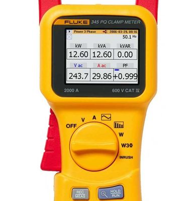 Stock Fluke 345 Power Quality Clamp Meter