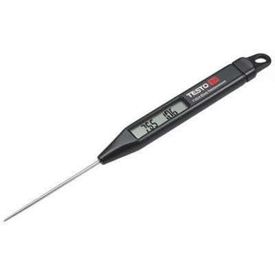 Testo 106 Food Core Thermometer with 0.1°C Resolution IP52 Rating and 250g Weight for Fast Accurate Food Measurement
