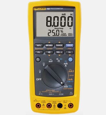 Ψηφιακό πολύμετρο ProcessMeter Fluke 789 Loop Calibrator με καλώδια - Βαθμονομημένο