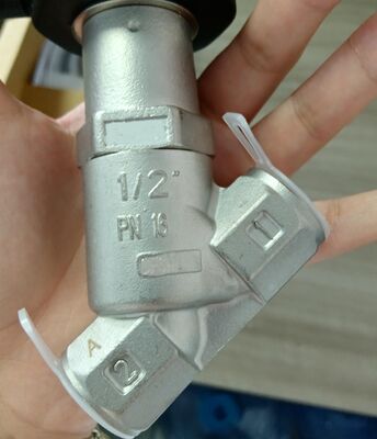 Thread Angle Seat Valve ASCO Stainless Steel New E290A393VI in Stock Water SOLENOID VALVES Commercial Kitchen 12 Months