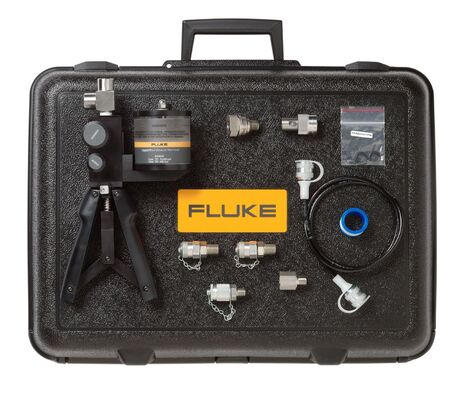 Fluke 700HTPK2 υδραυλική δοκιμή Kit πίεσης με 10.000 psi 690 bar εύρος και σκληρή προστασία περίπτωση