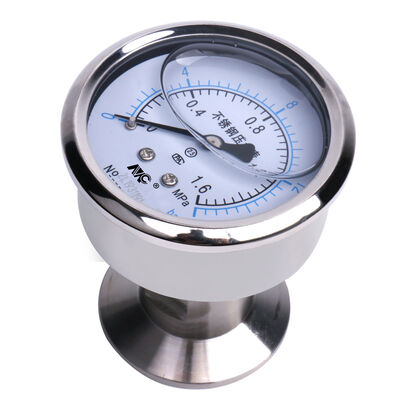 Μετρητής διαφοράς πίεσης υψηλής πίεσης 0-100 PSI