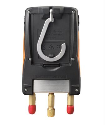 Testo 549 Digital Manifold with Robust 2-Way Valve Block, Illuminated Display, and IP 42 Protection