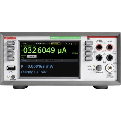 Keithley DMM6500 6.5 Digit Multimeter with Graphical Touchscreen and 1 MS/sec Digitizer