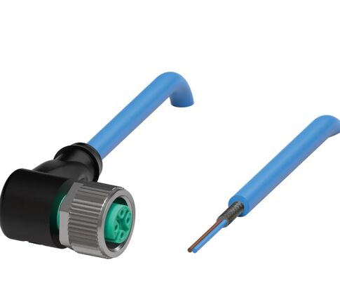 Pepperl + Fuchs NAMUR Female Cordset M12 Δικτυωτής καλωδίου 2-πιν με προστασία IP66/IP68/IP69