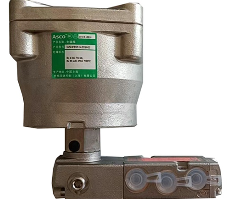 Asco WSNF8551A309MO 24VDC,PILOT λειτουργεί SOLENOID βαλβίδα-3/2 - 5/2,Ατσάλι
