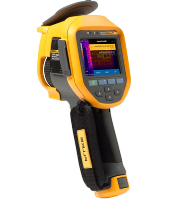 Fluke Ti480 PRO Infrared Camera 9HZ/60 Hz,Easier to visualize and diagnose issues with sharper onscreen images, multiple rectangle markers and 9 color palettes