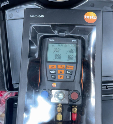 Testo 549 Digital Manifold Meter with Integrated Temperature Measurement and 1 Year Warranty for OEM ODM Support