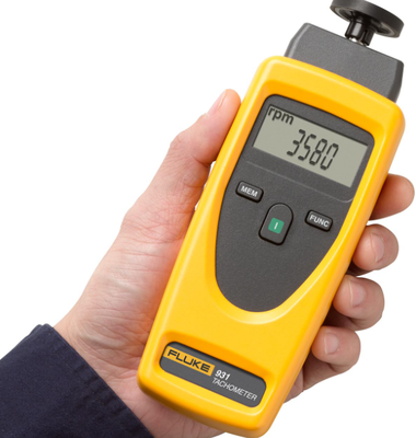 Fluke 931 Contact and Non-Contact Dual-Purpose Tachometers with 1-year warranty