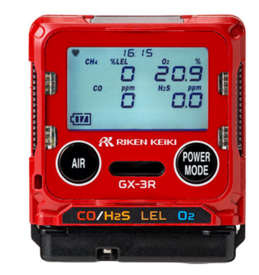 Riken Keiki Gx-3r Pro Five Gas Monitor GX-3R / GX-3R Pro RKI Instruments Ανιχνευτής αερίων